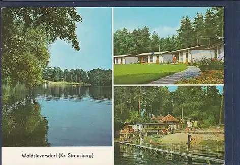 AK Waldsieversdorf ( Kr. Strausberg) 3.Ansichten 1982