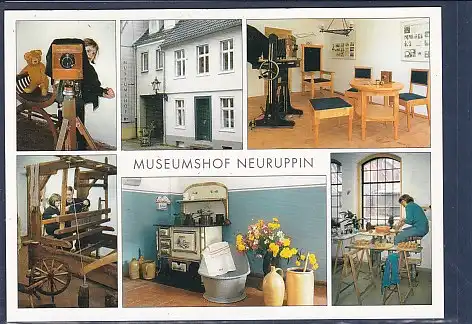 AK Museumshof Neuruppin 6.Ansichten 2000
