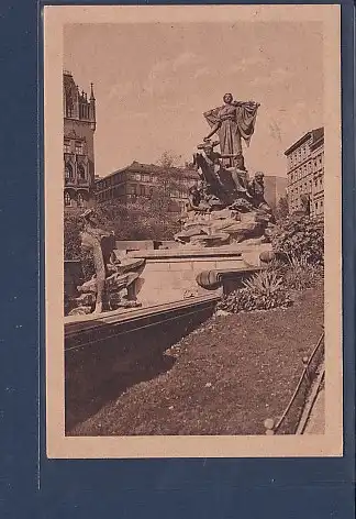 AK Stettin Menzelbrunnen 1923