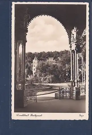 AK Karlsbad Stadtpark 1940
