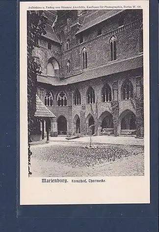 AK Marienburg Kreuzhof Thurmecke 1930