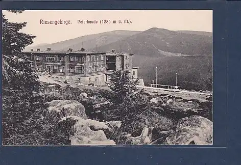 AK Riesengebirge Peterbaude ( 1285 m ü. M.) 1908
