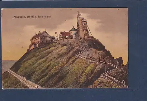 AK Krkonose Snezka 1605 m n/m 1924