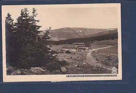 AK Riesen Gebirge Spindlerbaude Gegen Den Elb Grund 1924