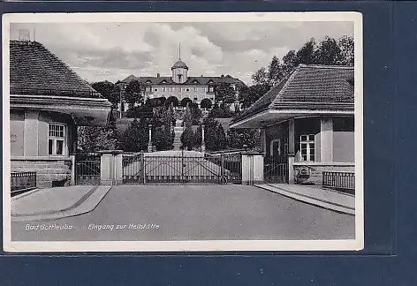 AK Bad Gottleuba Eingang zur Heilstätte 1937