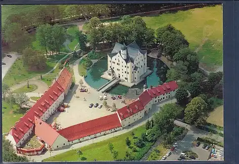 AK Wasserschloß Klaffenbach Luftbild 1990
