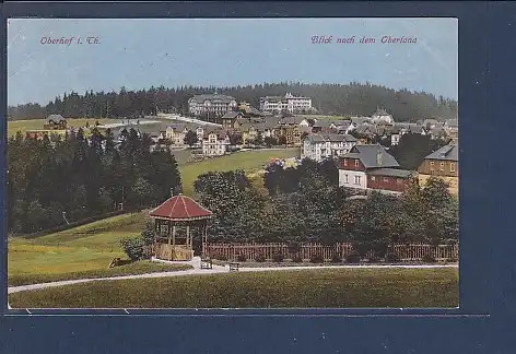 AK Oberhof i. Th. Blick nach dem Oberland 1910