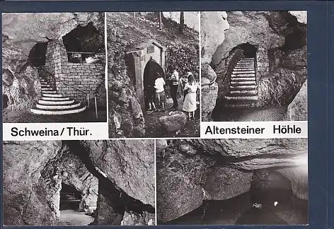 AK Schweina Altensteiner Höhle 5.Ansichten 1990