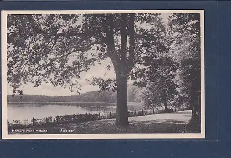 AK Harburg Wilhelmsburg Stadtpark 1940