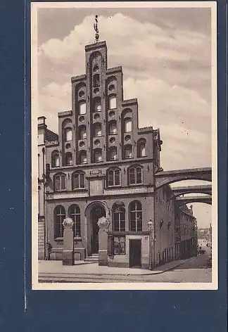 AK Lübeck 17. Schiffergesellschaft 1936