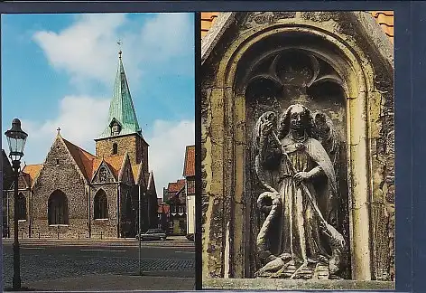 AK St. Michaelis - Kirche mit Erzengel Michael Braunschweig 2.Ansichten 1970