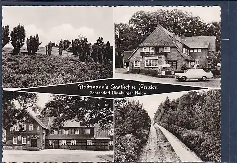 AK Studtmanns Gasthof u. Pension Sehrendorf 4.Ansichten 1960