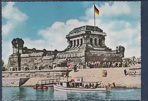 AK Koblenz am Rhein - Deutsches Eck 1970