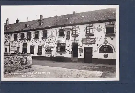 AK Klostergut Rettershof im Taunus Post Königstein 1940