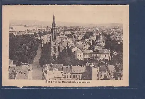 AK Bonn von der Münsterkirche aus gesehen 1930