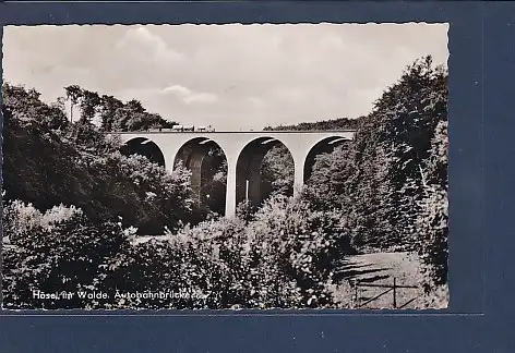 AK Hösel im Walde Autobahnbrücke 1960