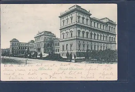 AK München - Kunst Akademie 1904