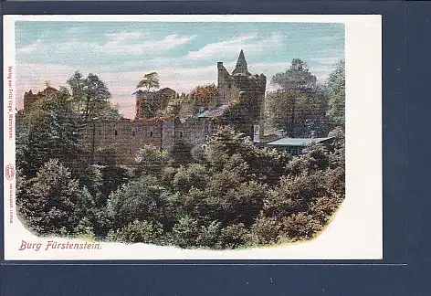 AK Burg Fürstenstein 1910