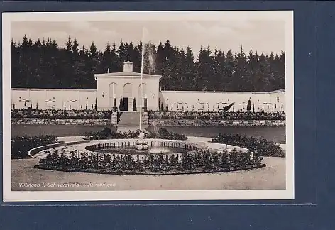 AK Villingen i. Schwarzwald Kuranlagen 1943