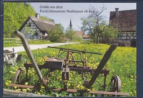 AK Grüße aus dem Freilichtmuseum Neuhausen ob Eck 1990