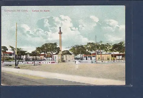 AK Santiago De Cuba - Campo de Marte 1920