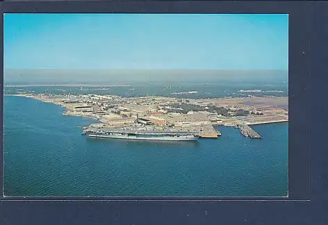 AK U.S.S. Lexington at Pensacola Naval Air Station 1973