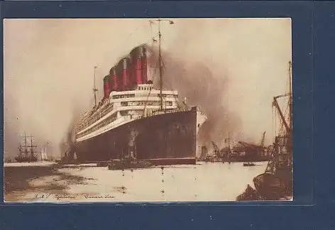 AK R.M.S. Aquitania 1930