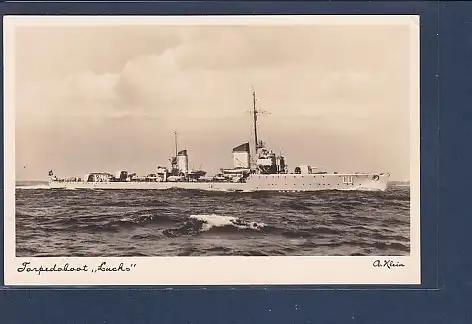 AK Torpedoboot Luchs 1940