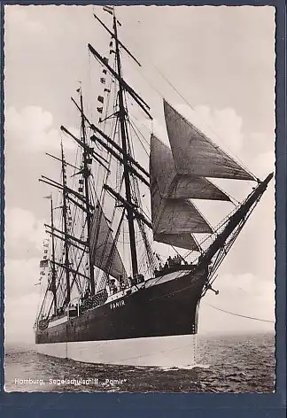 AK Hamburg Segelschulschiff Pamir 1960