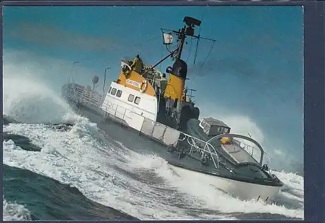 AK Seenotkreuzer Ruhr-Stahl Länge 23,2 m Geschwindigkeit 20 Knoten 1980