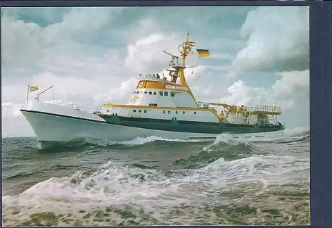 AK Seenotkreuzer John T. Essberger Länge 44 m Geschwindigkeit 30 Knoten 1980