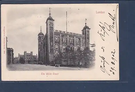 AK London The White Tower 1902