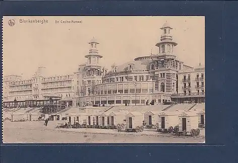 AK Blankenberghe De Casino Kursaal 1918