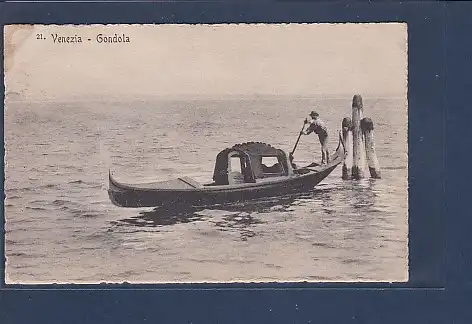 AK Venezia - Gondola 1930
