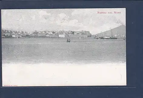 AK Napoli Dal Mare 1920