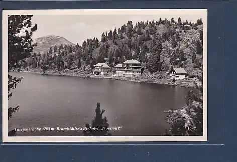 AK Turracherhöhe m. Brandstätters Seehotel Jägerwirt 1953