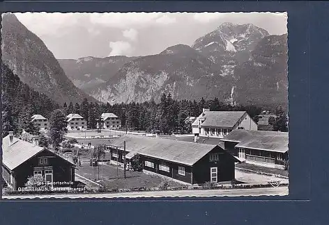 AK Bundes Sportschule Obertraun Salzkammergut 1956