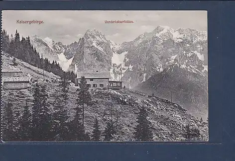 AK Kaisergebirge Vorderkaiserfelden 1908