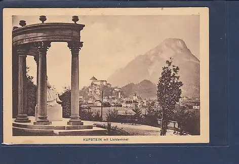 AK Kufstein mit Listdenkmal 1937