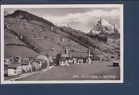 AK Alt St. Johann m. Schafberg 1933