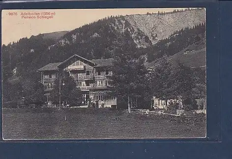 AK Adelboden ( 1356 m) Pension Schlegeli 1913