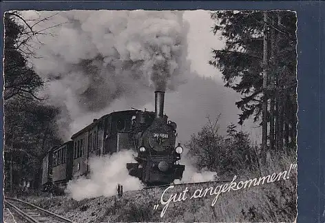 AK Gut angekommen! Dampflok 99 5811 1958