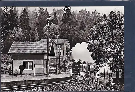 AK Harzquerbahn Haltepunkt Sorge 1985