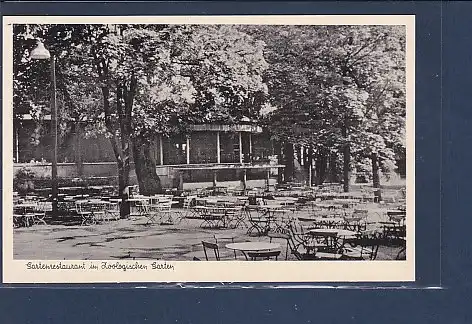 AK Gartenrestaurant im Zoologischen Garten Berlin 1950
