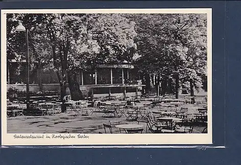 AK Gartenrestaurant im Zoologischen Garten Berlin 1950