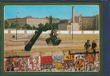 AK Berliner Mauer 1989