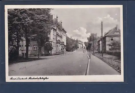 AK Bad Lausick Bahnhofstraße 1950