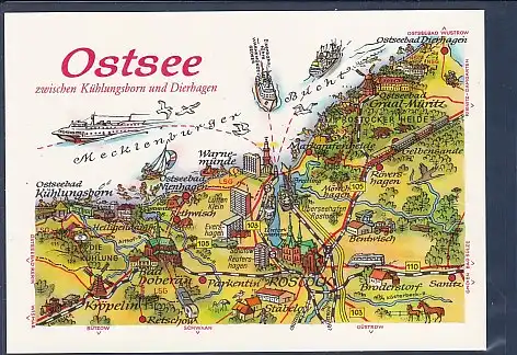 AK Ostsee zwischen Kühlungsborn und Dierhagen 1985