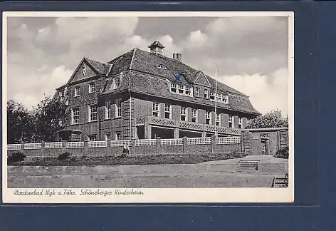 AK Wyk auf Föhr Schöneberger Kinderheim 1960