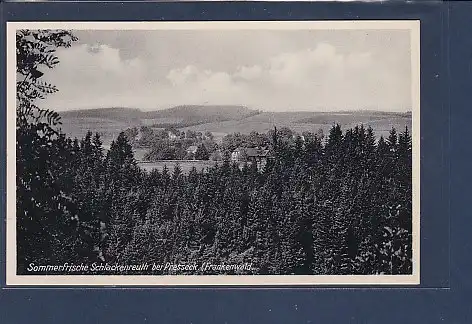 AK Sommerfrische Schlackenreuth bei Presseck 1940